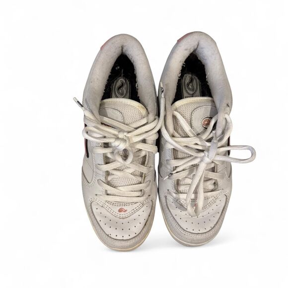 Vintage Y2K 2000s Rare Adio Women's White & Baby Pink Skate Shoes Sz 10 EUC - Picture 2 of 8